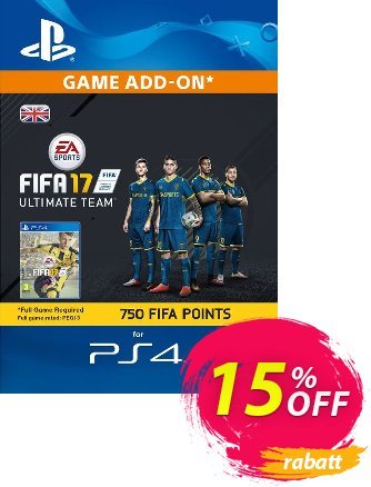 750 FIFA 17 Points PS4 PSN Code - UK account Coupon, discount 750 FIFA 17 Points PS4 PSN Code - UK account Deal. Promotion: 750 FIFA 17 Points PS4 PSN Code - UK account Exclusive Easter Sale offer 