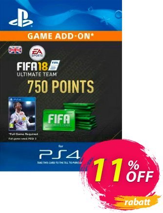 750 FIFA 18 Points PS4 PSN Code - UK account Coupon, discount 750 FIFA 18 Points PS4 PSN Code - UK account Deal. Promotion: 750 FIFA 18 Points PS4 PSN Code - UK account Exclusive Easter Sale offer 