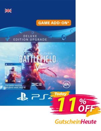 Battlefield V 5 Deluxe Edition Upgrade PS4 discount coupon Battlefield V 5 Deluxe Edition Upgrade PS4 Deal - Battlefield V 5 Deluxe Edition Upgrade PS4 Exclusive Easter Sale offer 