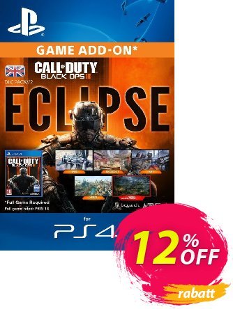 Call of Duty (COD) Black Ops III 3 Eclipse DLC PS4 discount coupon Call of Duty (COD) Black Ops III 3 Eclipse DLC PS4 Deal - Call of Duty (COD) Black Ops III 3 Eclipse DLC PS4 Exclusive Easter Sale offer 