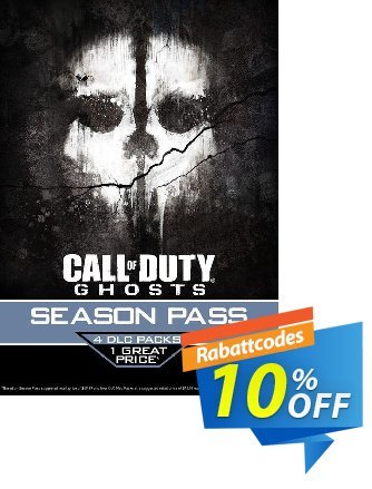 Call of Duty (COD): Ghosts - Season Pass (PSN) PS3/PS4 Coupon, discount Call of Duty (COD): Ghosts - Season Pass (PSN) PS3/PS4 Deal. Promotion: Call of Duty (COD): Ghosts - Season Pass (PSN) PS3/PS4 Exclusive Easter Sale offer 