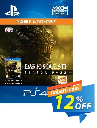 Dark Souls III 3 Season Pass (PS4) discount coupon Dark Souls III 3 Season Pass (PS4) Deal - Dark Souls III 3 Season Pass (PS4) Exclusive Easter Sale offer 