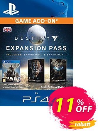 Destiny Expansion Pass PS4 discount coupon Destiny Expansion Pass PS4 Deal - Destiny Expansion Pass PS4 Exclusive Easter Sale offer 