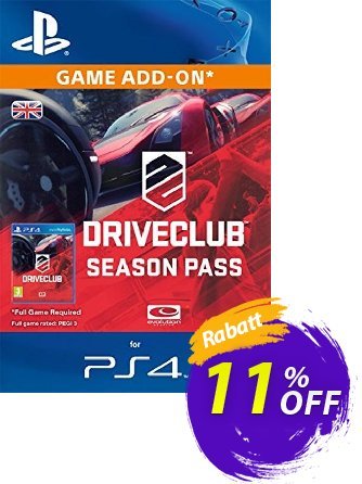 DRIVECLUB Season Pass PS4 Coupon, discount DRIVECLUB Season Pass PS4 Deal. Promotion: DRIVECLUB Season Pass PS4 Exclusive Easter Sale offer 