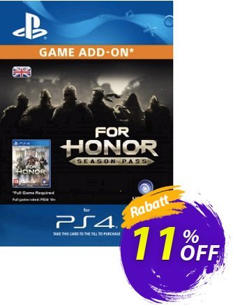 For Honor Season Pass PS4 Coupon, discount For Honor Season Pass PS4 Deal. Promotion: For Honor Season Pass PS4 Exclusive Easter Sale offer 