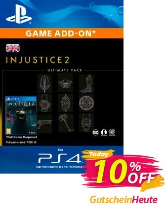 Injustice 2 Ultimate Pack PS4 discount coupon Injustice 2 Ultimate Pack PS4 Deal - Injustice 2 Ultimate Pack PS4 Exclusive Easter Sale offer 
