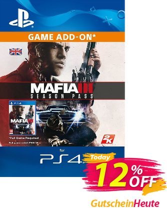 Mafia III 3 Season Pass PS4 discount coupon Mafia III 3 Season Pass PS4 Deal - Mafia III 3 Season Pass PS4 Exclusive Easter Sale offer 