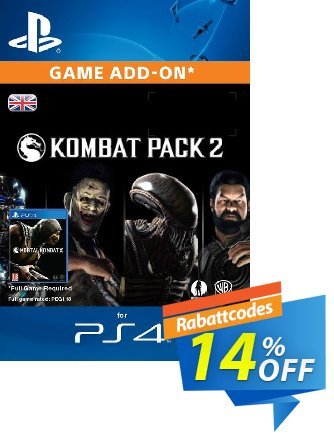 Mortal Kombat X Kombat Pack 2 PS4 Coupon, discount Mortal Kombat X Kombat Pack 2 PS4 Deal. Promotion: Mortal Kombat X Kombat Pack 2 PS4 Exclusive Easter Sale offer 