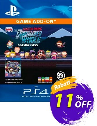 South Park: The Fractured but Whole Season Pass PS4 Coupon, discount South Park: The Fractured but Whole Season Pass PS4 Deal. Promotion: South Park: The Fractured but Whole Season Pass PS4 Exclusive Easter Sale offer 