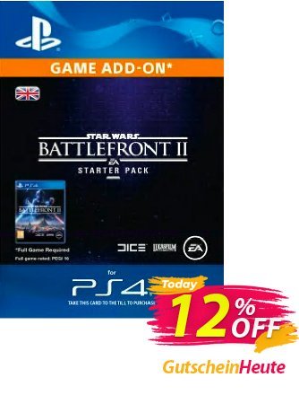 Star Wars Battlefront 2 Starter Pack PS4 discount coupon Star Wars Battlefront 2 Starter Pack PS4 Deal - Star Wars Battlefront 2 Starter Pack PS4 Exclusive Easter Sale offer 