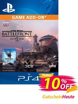Star Wars Battlefront Outer Rim (DLC) PS4 discount coupon Star Wars Battlefront Outer Rim (DLC) PS4 Deal - Star Wars Battlefront Outer Rim (DLC) PS4 Exclusive Easter Sale offer 