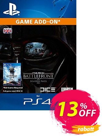 Star Wars Battlefront Season Pass PS4 Coupon, discount Star Wars Battlefront Season Pass PS4 Deal. Promotion: Star Wars Battlefront Season Pass PS4 Exclusive Easter Sale offer 