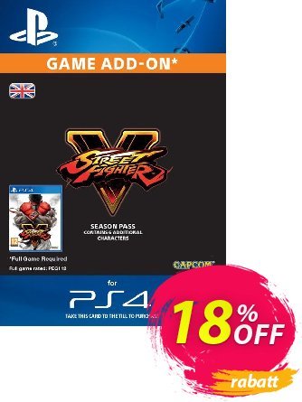 Street Fighter V 5 2016 - Season Pass PS4 discount coupon Street Fighter V 5 2016 - Season Pass PS4 Deal - Street Fighter V 5 2016 - Season Pass PS4 Exclusive Easter Sale offer 