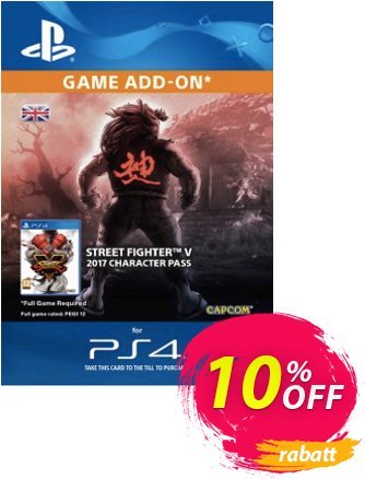 Street Fighter V 5 - Character Pass PS4 Coupon, discount Street Fighter V 5 - Character Pass PS4 Deal. Promotion: Street Fighter V 5 - Character Pass PS4 Exclusive Easter Sale offer 