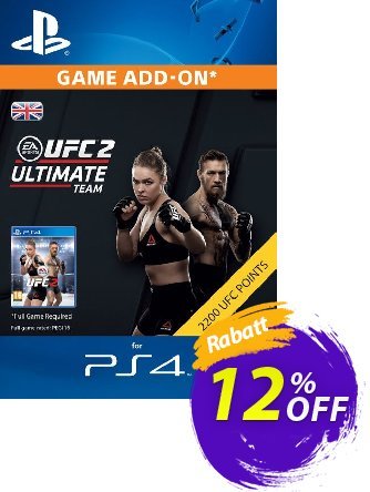 UFC 2 - 2200 Points PS4 Coupon, discount UFC 2 - 2200 Points PS4 Deal. Promotion: UFC 2 - 2200 Points PS4 Exclusive Easter Sale offer 