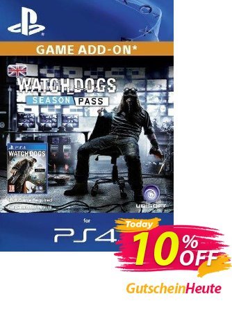 Watch Dogs: Season Pass PSN (PS3/PS4) discount coupon Watch Dogs: Season Pass PSN (PS3/PS4) Deal - Watch Dogs: Season Pass PSN (PS3/PS4) Exclusive Easter Sale offer 