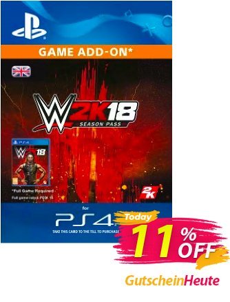 WWE 2K18 Season Pass PS4 discount coupon WWE 2K18 Season Pass PS4 Deal - WWE 2K18 Season Pass PS4 Exclusive Easter Sale offer 