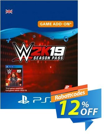 WWE 2K19 Season Pass PS4 discount coupon WWE 2K19 Season Pass PS4 Deal - WWE 2K19 Season Pass PS4 Exclusive Easter Sale offer 