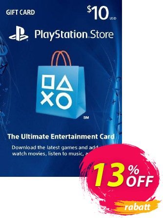 $10 PlayStation Store Gift Card - PS Vita/PS3/PS4 Code discount coupon $10 PlayStation Store Gift Card - PS Vita/PS3/PS4 Code Deal - $10 PlayStation Store Gift Card - PS Vita/PS3/PS4 Code Exclusive Easter Sale offer 