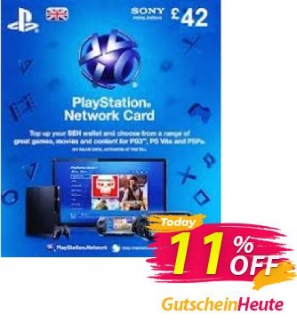 Playstation Network Card - £42 (PS Vita/PS3/PS4) discount coupon Playstation Network Card - £42 (PS Vita/PS3/PS4) Deal - Playstation Network Card - £42 (PS Vita/PS3/PS4) Exclusive Easter Sale offer 