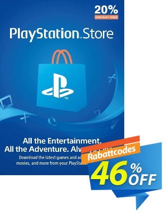 PSN 20% Discount PS4 (US) Coupon, discount PSN 20% Discount PS4 (US) Deal. Promotion: PSN 20% Discount PS4 (US) Exclusive Easter Sale offer 