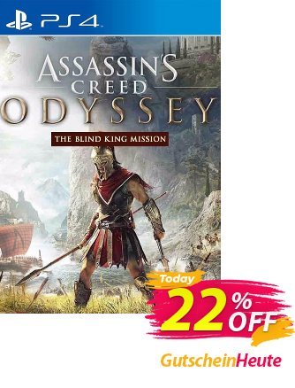 Assassins Creed: Odyssey The Blind King DLC PS4 Coupon, discount Assassins Creed: Odyssey The Blind King DLC PS4 Deal. Promotion: Assassins Creed: Odyssey The Blind King DLC PS4 Exclusive Easter Sale offer 