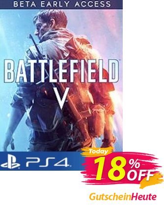Battlefield V 5 PS4 Beta Coupon, discount Battlefield V 5 PS4 Beta Deal. Promotion: Battlefield V 5 PS4 Beta Exclusive Easter Sale offer 