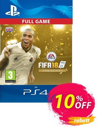 FIFA 18: ICON Edition PS4 UK discount coupon FIFA 18: ICON Edition PS4 UK Deal - FIFA 18: ICON Edition PS4 UK Exclusive Easter Sale offer 