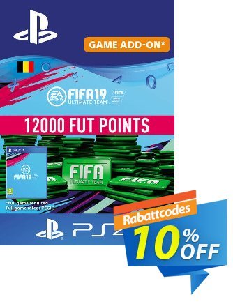 Fifa 19 - 12000 FUT Points PS4 (Belgium) Coupon, discount Fifa 19 - 12000 FUT Points PS4 (Belgium) Deal. Promotion: Fifa 19 - 12000 FUT Points PS4 (Belgium) Exclusive Easter Sale offer 