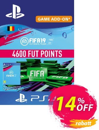 Fifa 19 - 4600 FUT Points PS4 (Belgium) Coupon, discount Fifa 19 - 4600 FUT Points PS4 (Belgium) Deal. Promotion: Fifa 19 - 4600 FUT Points PS4 (Belgium) Exclusive Easter Sale offer 
