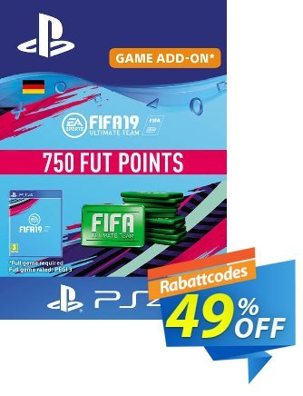 Fifa 19 - 750 FUT Points PS4 (Germany) discount coupon Fifa 19 - 750 FUT Points PS4 (Germany) Deal - Fifa 19 - 750 FUT Points PS4 (Germany) Exclusive Easter Sale offer 