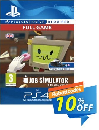 Job Simulator VR PS4 Coupon, discount Job Simulator VR PS4 Deal. Promotion: Job Simulator VR PS4 Exclusive Easter Sale offer 