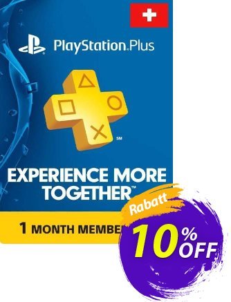 Playstation Plus - 1 Month Subscription (Switzerland) Coupon, discount Playstation Plus - 1 Month Subscription (Switzerland) Deal. Promotion: Playstation Plus - 1 Month Subscription (Switzerland) Exclusive Easter Sale offer 