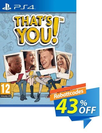 That's You! PS4 discount coupon That's You! PS4 Deal - That's You! PS4 Exclusive Easter Sale offer 