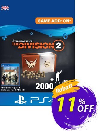 Tom Clancy's The Division 2 PS4 - Welcome Pack discount coupon Tom Clancy's The Division 2 PS4 - Welcome Pack Deal - Tom Clancy's The Division 2 PS4 - Welcome Pack Exclusive Easter Sale offer 