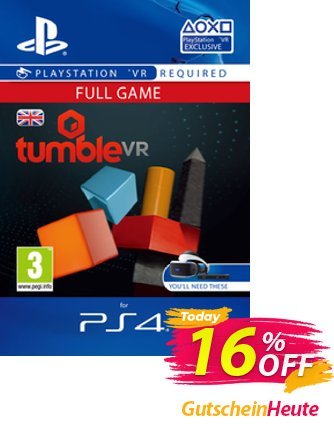 Tumble VR PS4 Coupon, discount Tumble VR PS4 Deal. Promotion: Tumble VR PS4 Exclusive Easter Sale offer 