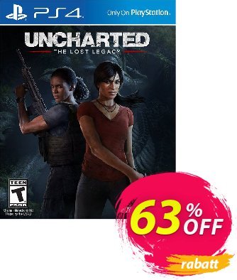 Uncharted: The Lost Legacy PS4 Coupon, discount Uncharted: The Lost Legacy PS4 Deal. Promotion: Uncharted: The Lost Legacy PS4 Exclusive Easter Sale offer 