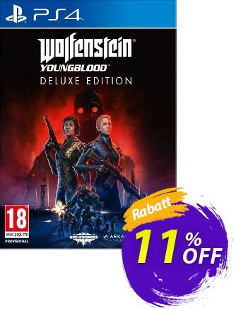 Wolfenstein: Youngblood Deluxe Edition PS4 (EU) Coupon, discount Wolfenstein: Youngblood Deluxe Edition PS4 (EU) Deal. Promotion: Wolfenstein: Youngblood Deluxe Edition PS4 (EU) Exclusive Easter Sale offer 