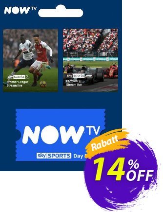NOW TV - 1 Day Sports Pass Coupon, discount NOW TV - 1 Day Sports Pass Deal. Promotion: NOW TV - 1 Day Sports Pass Exclusive Easter Sale offer 