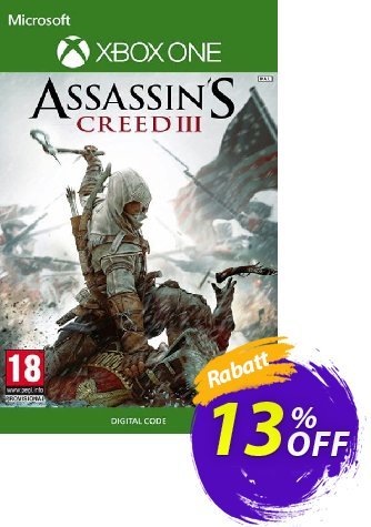 Assassin's Creed 3 Xbox One Coupon, discount Assassin's Creed 3 Xbox One Deal. Promotion: Assassin's Creed 3 Xbox One Exclusive Easter Sale offer 