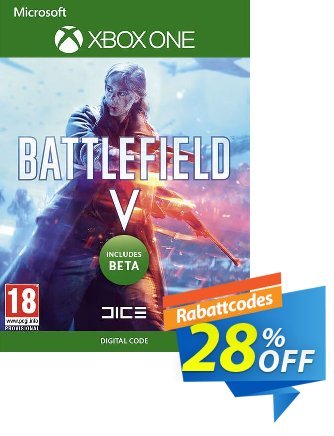 Battlefield V 5 Xbox One + BETA discount coupon Battlefield V 5 Xbox One + BETA Deal - Battlefield V 5 Xbox One + BETA Exclusive Easter Sale offer 