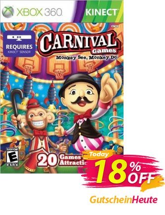 Carnival Games Monkey See Monkey Do Xbox 360 - Digital Code Coupon, discount Carnival Games Monkey See Monkey Do Xbox 360 - Digital Code Deal. Promotion: Carnival Games Monkey See Monkey Do Xbox 360 - Digital Code Exclusive Easter Sale offer 