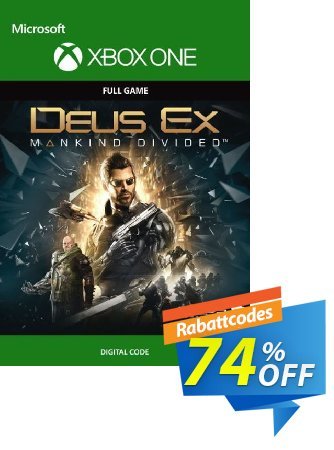 Deus Ex Mankind Divided Xbox One discount coupon Deus Ex Mankind Divided Xbox One Deal - Deus Ex Mankind Divided Xbox One Exclusive Easter Sale offer 