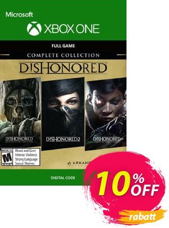 Dishonored Complete Collection Xbox One Coupon, discount Dishonored Complete Collection Xbox One Deal. Promotion: Dishonored Complete Collection Xbox One Exclusive Easter Sale offer 