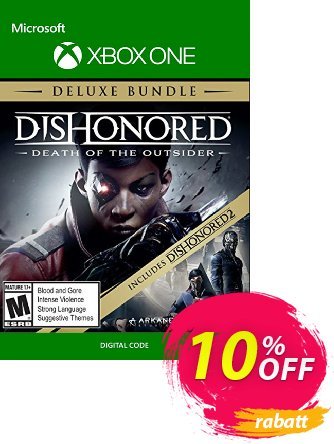 Dishonored: Death of the Outsider - Deluxe Bundle Xbox One Coupon, discount Dishonored: Death of the Outsider - Deluxe Bundle Xbox One Deal. Promotion: Dishonored: Death of the Outsider - Deluxe Bundle Xbox One Exclusive Easter Sale offer 