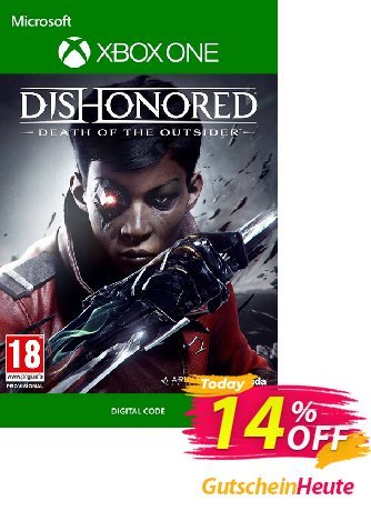 Dishonored Death of the Outsider Xbox One Coupon, discount Dishonored Death of the Outsider Xbox One Deal. Promotion: Dishonored Death of the Outsider Xbox One Exclusive Easter Sale offer 