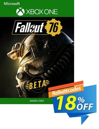 Fallout 76 BETA Xbox One Gutschein Fallout 76 BETA Xbox One Deal Aktion: Fallout 76 BETA Xbox One Exclusive Easter Sale offer 