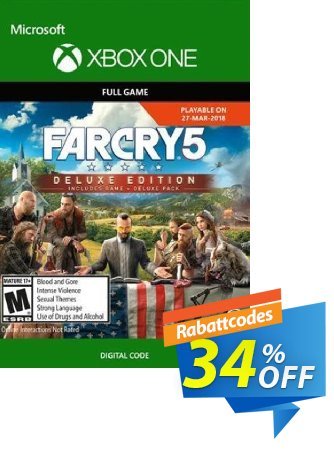 Far Cry 5 Deluxe Edition Xbox One discount coupon Far Cry 5 Deluxe Edition Xbox One Deal - Far Cry 5 Deluxe Edition Xbox One Exclusive Easter Sale offer 