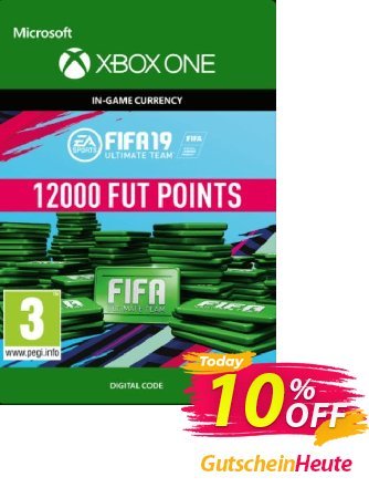 Fifa 19 - 12000 FUT Points - Xbox One  Gutschein Fifa 19 - 12000 FUT Points (Xbox One) Deal Aktion: Fifa 19 - 12000 FUT Points (Xbox One) Exclusive Easter Sale offer 