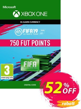 Fifa 19 - 750 FUT Points - Xbox One  Gutschein Fifa 19 - 750 FUT Points (Xbox One) Deal Aktion: Fifa 19 - 750 FUT Points (Xbox One) Exclusive Easter Sale offer 